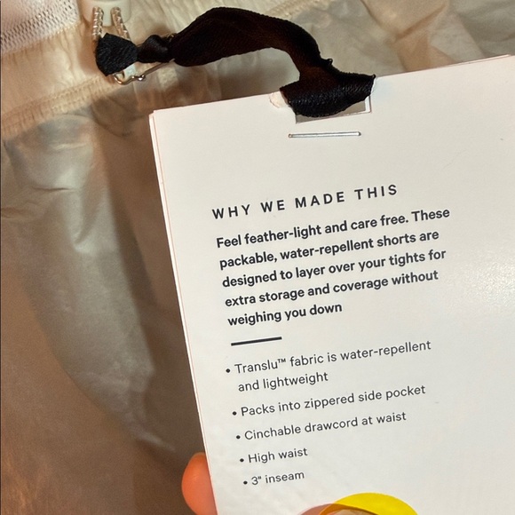 Women's Cream Intimate Shorts sheer - Picture 5 of 5